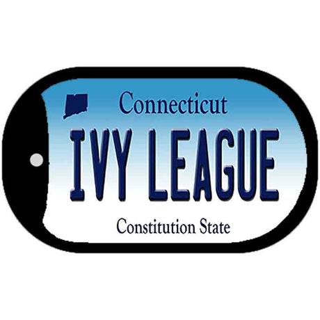 Ivy League Connecticut Novelty Metal Dog Tag Necklace DT-10911