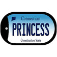 Princess Connecticut Novelty Metal Dog Tag Necklace DT-10920