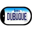 Dubuque Iowa Novelty Metal Dog Tag Necklace DT-10943