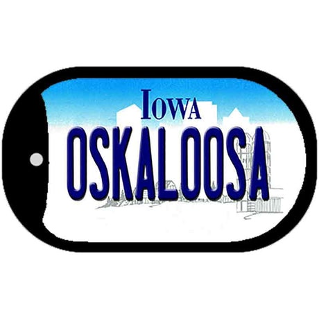 Oskaloosa Iowa Novelty Metal Dog Tag Necklace DT-10948