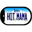 Hot Mama Iowa Novelty Metal Dog Tag Necklace DT-10971