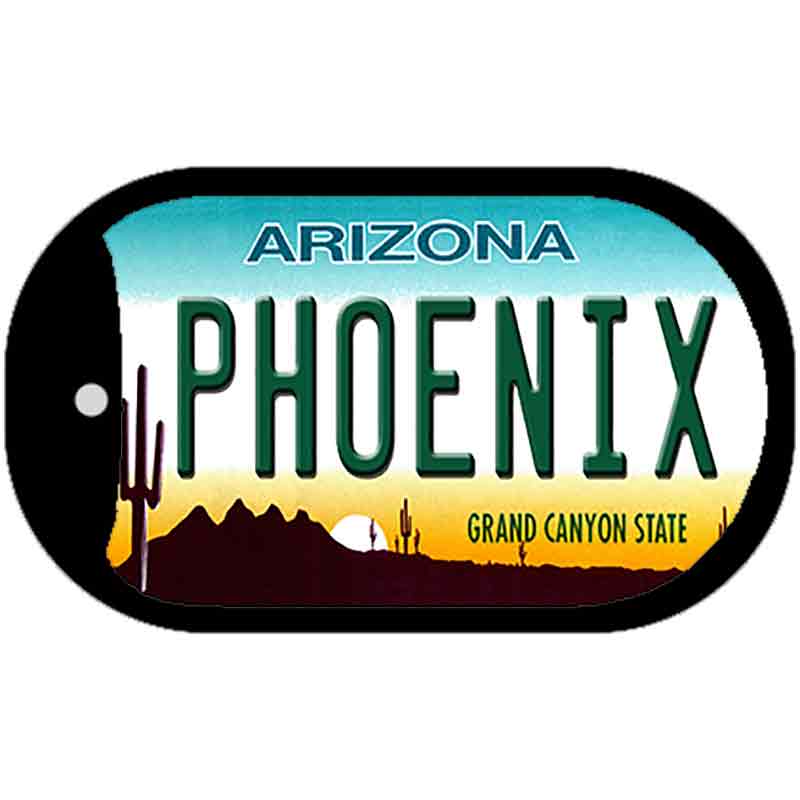 Phoenix Arizona Novelty Metal Dog Tag Necklace DT-1100