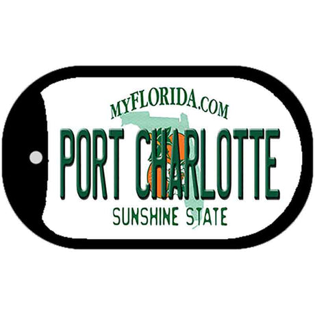 Port Charlotte Florida Novelty Metal Dog Tag Necklace DT-11023