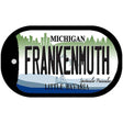 Frankenmuth Michigan Novelty Metal Dog Tag Necklace DT-11029