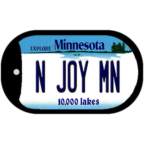 N Joy MN Minnesota Novelty Metal Dog Tag Necklace DT-11035