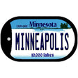 Minneapolis Minnesota Novelty Metal Dog Tag Necklace DT-11037