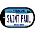 Saint Paul Minnesota Novelty Metal Dog Tag Necklace DT-11038