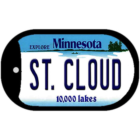 St Cloud Minnesota Novelty Metal Dog Tag Necklace DT-11040