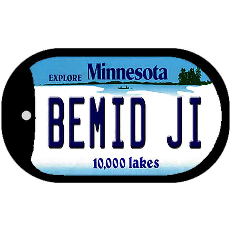 Bemid Ji Minnesota Novelty Metal Dog Tag Necklace DT-11044