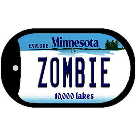 Zombie Minnesota Novelty Metal Dog Tag Necklace DT-11062