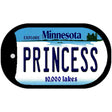 Princess Minnesota Novelty Metal Dog Tag Necklace DT-11072