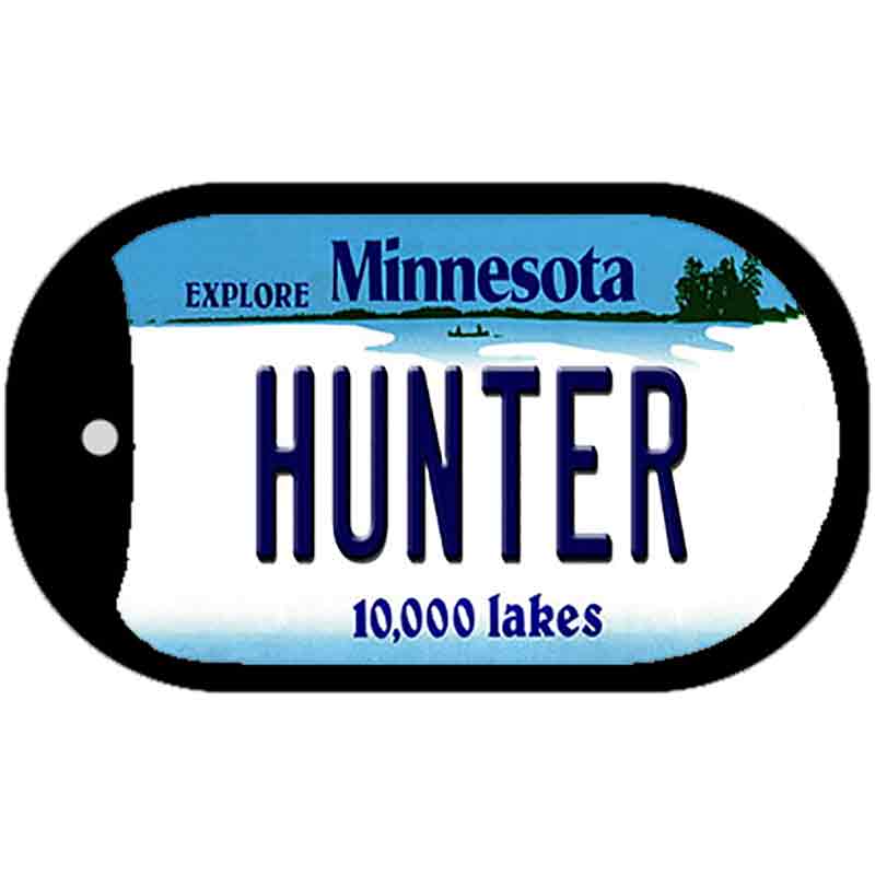 Hunter Minnesota Novelty Metal Dog Tag Necklace DT-11076