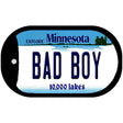 Bad Boy Minnesota Novelty Metal Dog Tag Necklace DT-11078