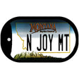 N Joy MT Montana Novelty Metal Dog Tag Necklace DT-11087