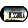 Missoula Montana Novelty Metal Dog Tag Necklace DT-11091