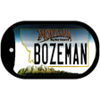 Bozeman Montana Novelty Metal Dog Tag Necklace DT-11092