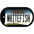 Whitefish Montana Novelty Metal Dog Tag Necklace DT-11097