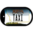 Taxi Montana Novelty Metal Dog Tag Necklace DT-11118