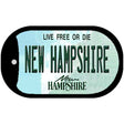 New Hampshire Novelty Metal Dog Tag Necklace DT-11131