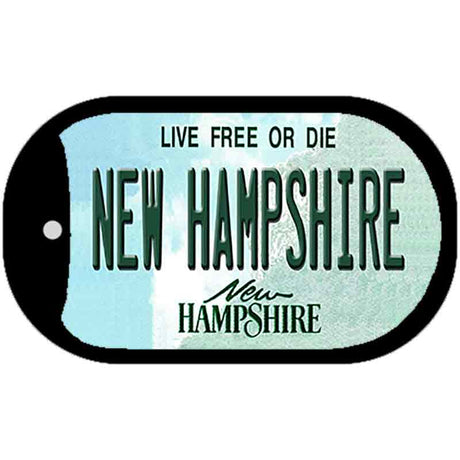 New Hampshire Novelty Metal Dog Tag Necklace DT-11131