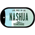 Nashua New Hampshire Novelty Metal Dog Tag Necklace DT-11136