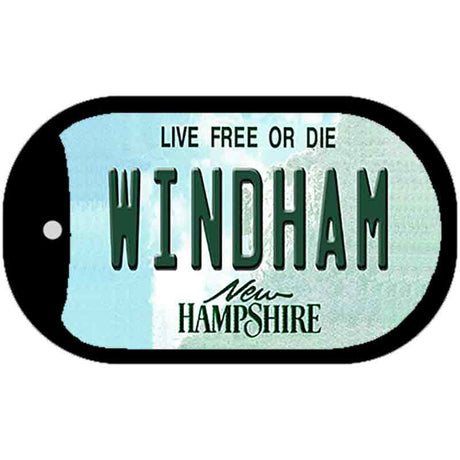 Windham New Hampshire Novelty Metal Dog Tag Necklace DT-11148