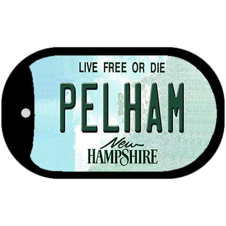 Pelham New Hampshire Novelty Metal Dog Tag Necklace DT-11150