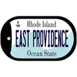 East Providence Rhode Island Novelty Metal Dog Tag Necklace DT-11189