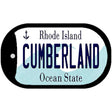 Cumberland Rhode Island Novelty Metal Dog Tag Necklace DT-11191