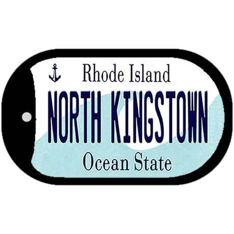 North Kingstown Rhode Island Novelty Metal Dog Tag Necklace DT-11192