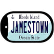 Jamestown Rhode Island Novelty Metal Dog Tag Necklace DT-11193