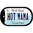 Hot Mama Rhode Island Novelty Metal Dog Tag Necklace DT-11202