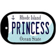 Princess Rhode Island Novelty Metal Dog Tag Necklace DT-11212