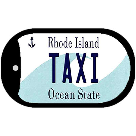 Taxi Rhode Island Novelty Metal Dog Tag Necklace DT-11213