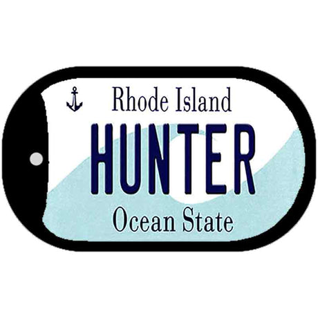 Hunter Rhode Island Novelty Metal Dog Tag Necklace DT-11218