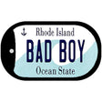 Bad Boy Rhode Island Novelty Metal Dog Tag Necklace DT-11219