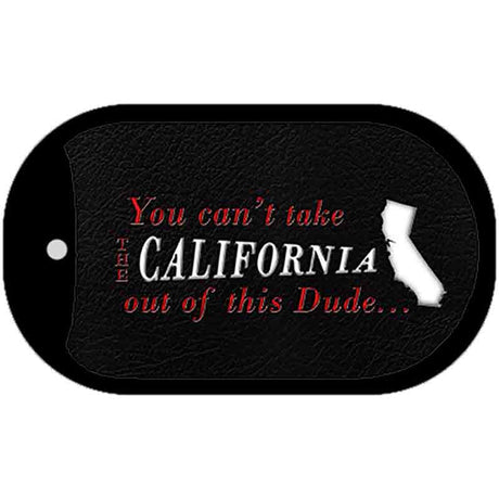 California Dude Novelty Metal Dog Tag Necklace DT-11259