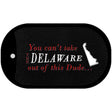 Delaware Dude Novelty Metal Dog Tag Necklace DT-11262