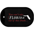 Florida Dude Novelty Metal Dog Tag Necklace DT-11263