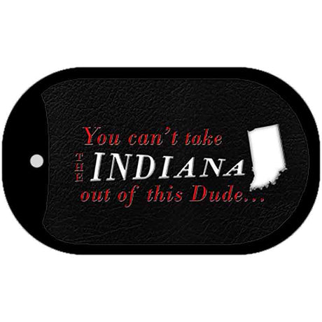 Indiana Dude Novelty Metal Dog Tag Necklace DT-11268