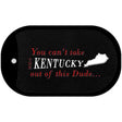 Kentucky Dude Novelty Metal Dog Tag Necklace DT-11271