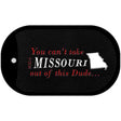 Missouri Dude Novelty Metal Dog Tag Necklace DT-11279