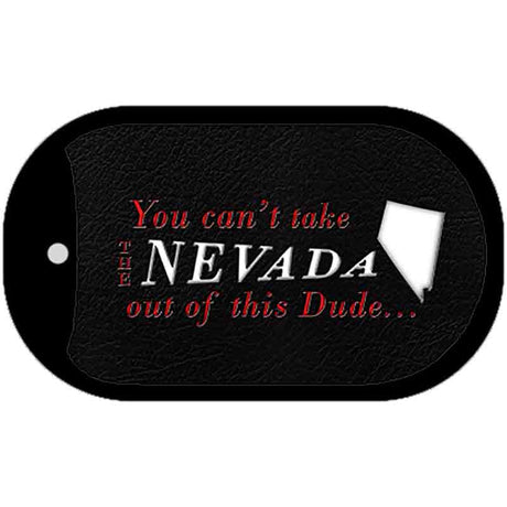 Nevada Dude Novelty Metal Dog Tag Necklace DT-11282