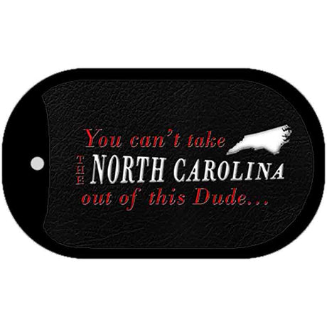 North Carolina Dude Novelty Metal Dog Tag Necklace DT-11287