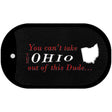 Ohio Dude Novelty Metal Dog Tag Necklace DT-11289