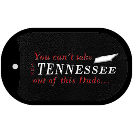 Tennessee Dude Novelty Metal Dog Tag Necklace DT-11296