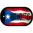 Barranquitas Puerto Rico State Flag Novelty Metal Dog Tag Necklace DT-11324