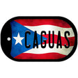 Caguas Puerto Rico State Flag Novelty Metal Dog Tag Necklace DT-11327