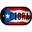 Cidra Puerto Rico State Flag Novelty Metal Dog Tag Necklace DT-11335