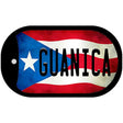 Guanica Puerto Rico State Flag Novelty Metal Dog Tag Necklace DT-11343